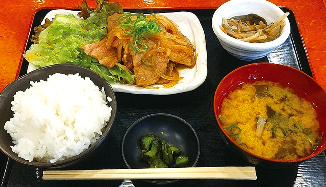 生姜焼き定食