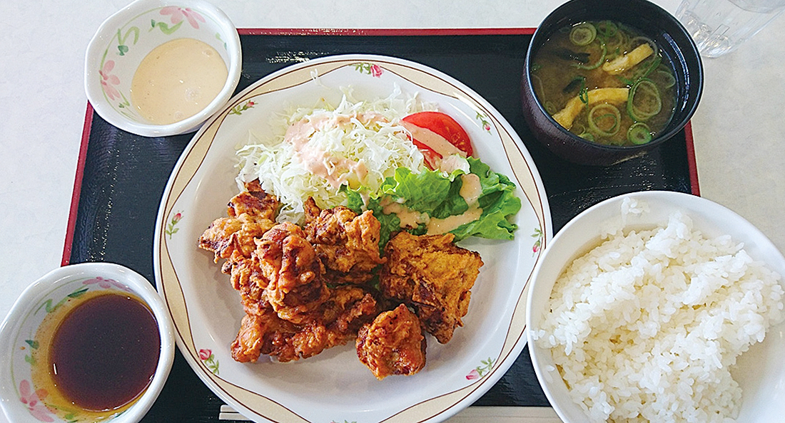 唐揚げ定食